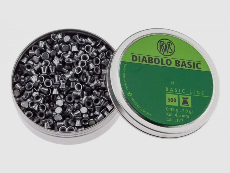 RWS Diabolo Basic Kal. 4,5 mm
