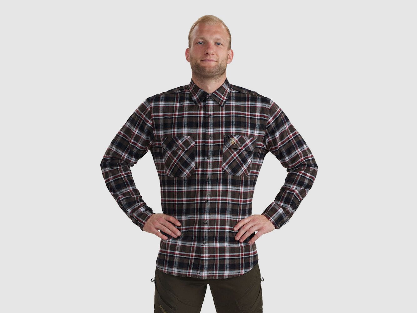Deerhunter 8735 Nathan Shirt Brown 41/42, image 6 of 9