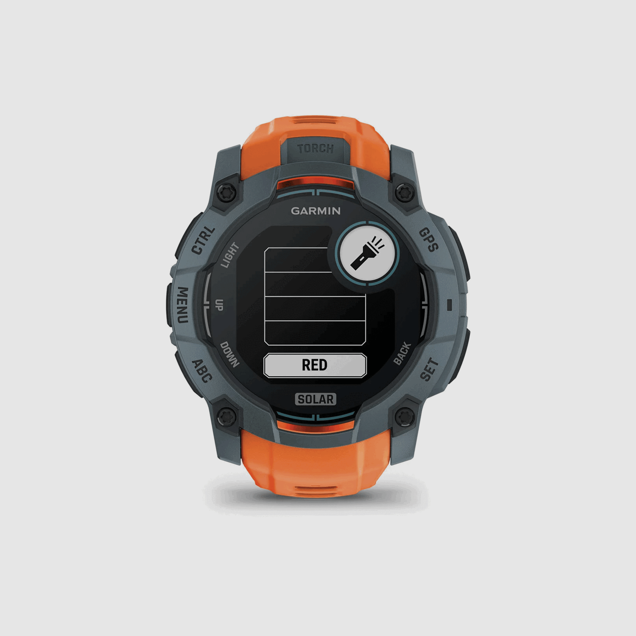 UHR – GARMIN – INSTINCT® 3 | 50MM | SOLAR | Twilight mit Silikonarmband Solstice, Bild 7 von 19