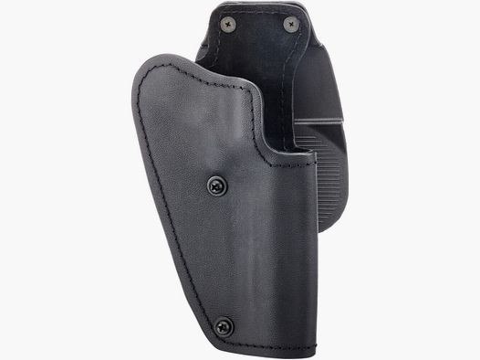 Front Line Holster Open Top Kydex Paddle padded 4" Rev. 357