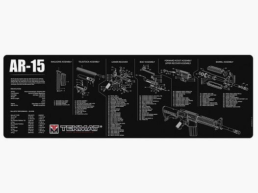 Gewehr-Reinigungsmatte Tekmat AR-15 (91x30cm)