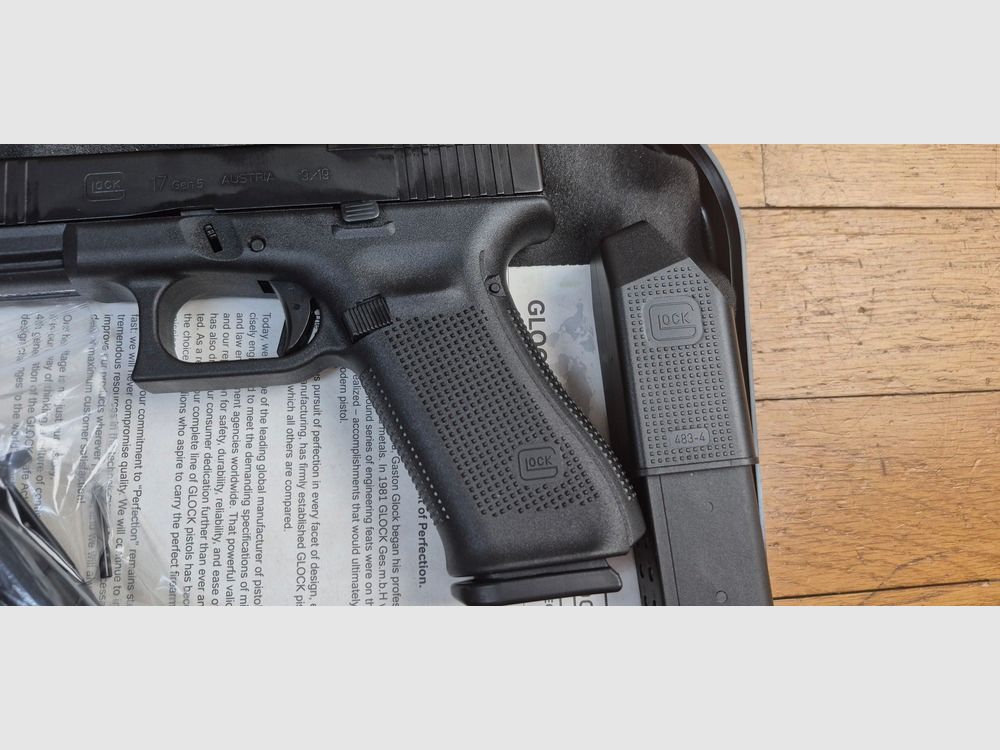 SUPER SALE! Pistole Glock 17 Gen5 FS MOS – 17 Schuss Magazine – Kal. 9X19 – Der große Klassiker im Rotpunktvisier! – NEUE WAFFE!, Bild 7 von 9