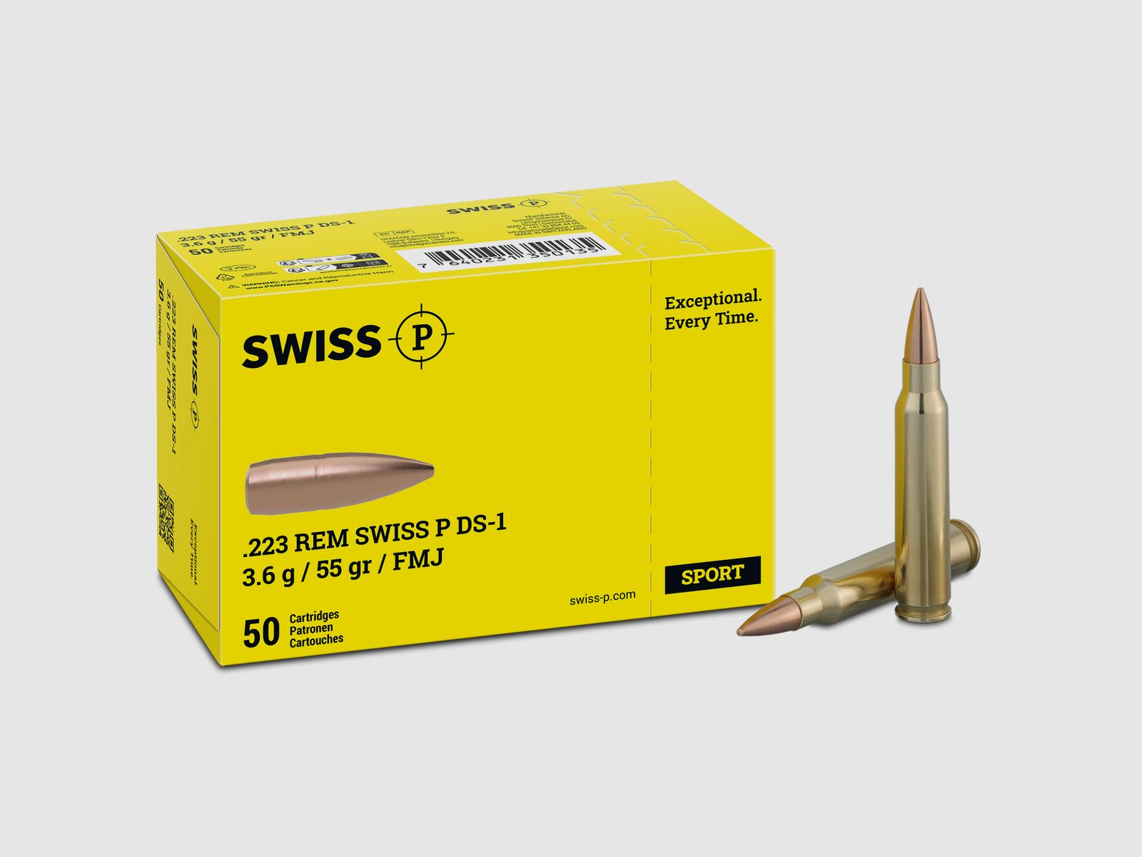 Swiss P DS-1 - .223 Rem. - 55 grs.