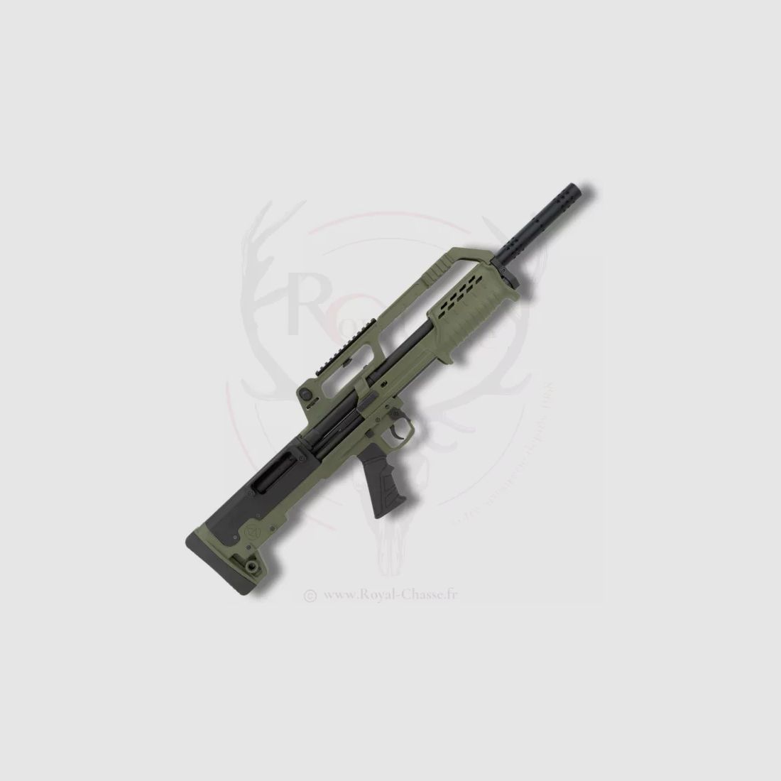 Pumpflinte HATSAN Bull Tactical Od Green Kal.12/76 61cm ESCORT, Bild 1 von 3