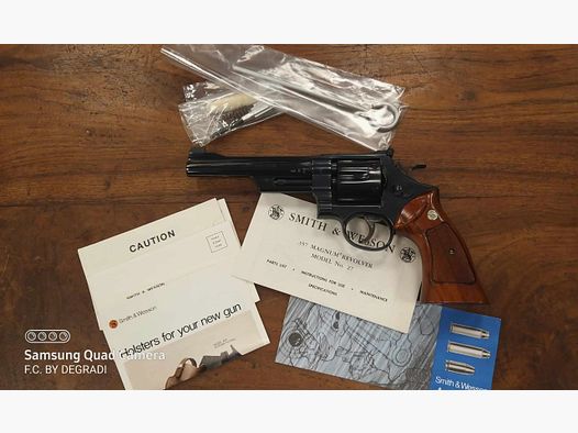 SMITH & WESSON 27 – 2 357 Mag.