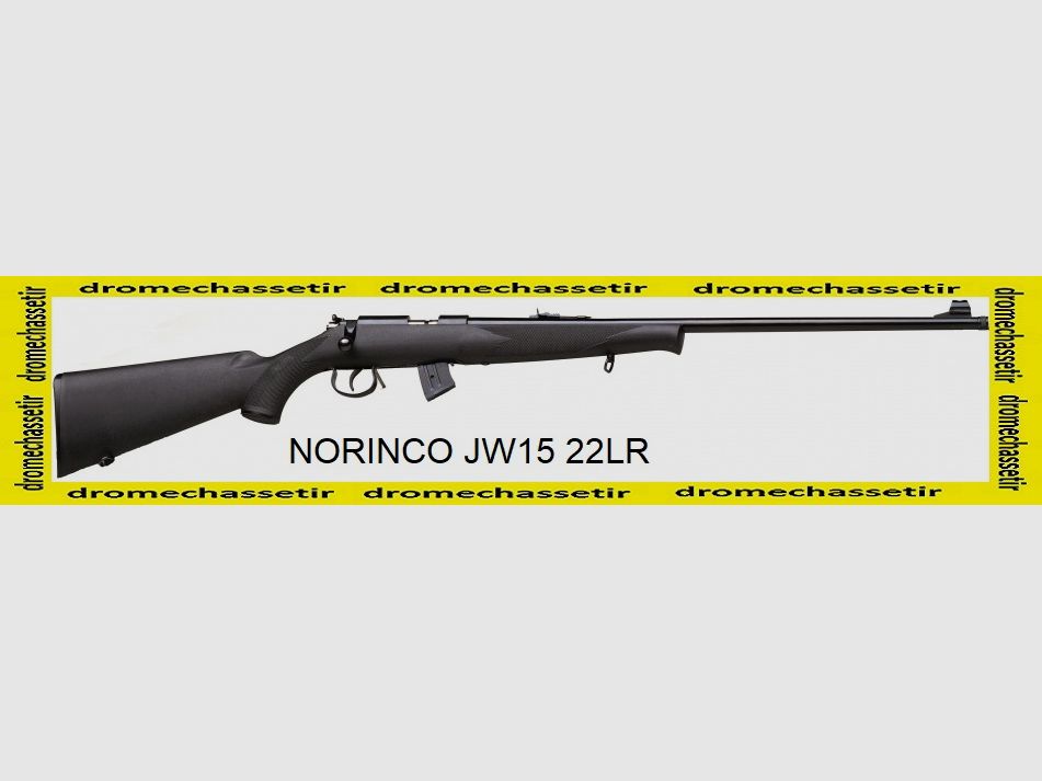 Norinco JW15 .22lr repetitiegeweer, synthetisch, 61 cm gefileerde loop