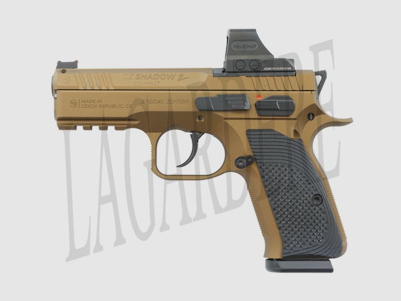 CZ 75 SP01 SHADOW 2 OR COMPACT BRONZE KOMBO HOLOSUN (PISTOLE)