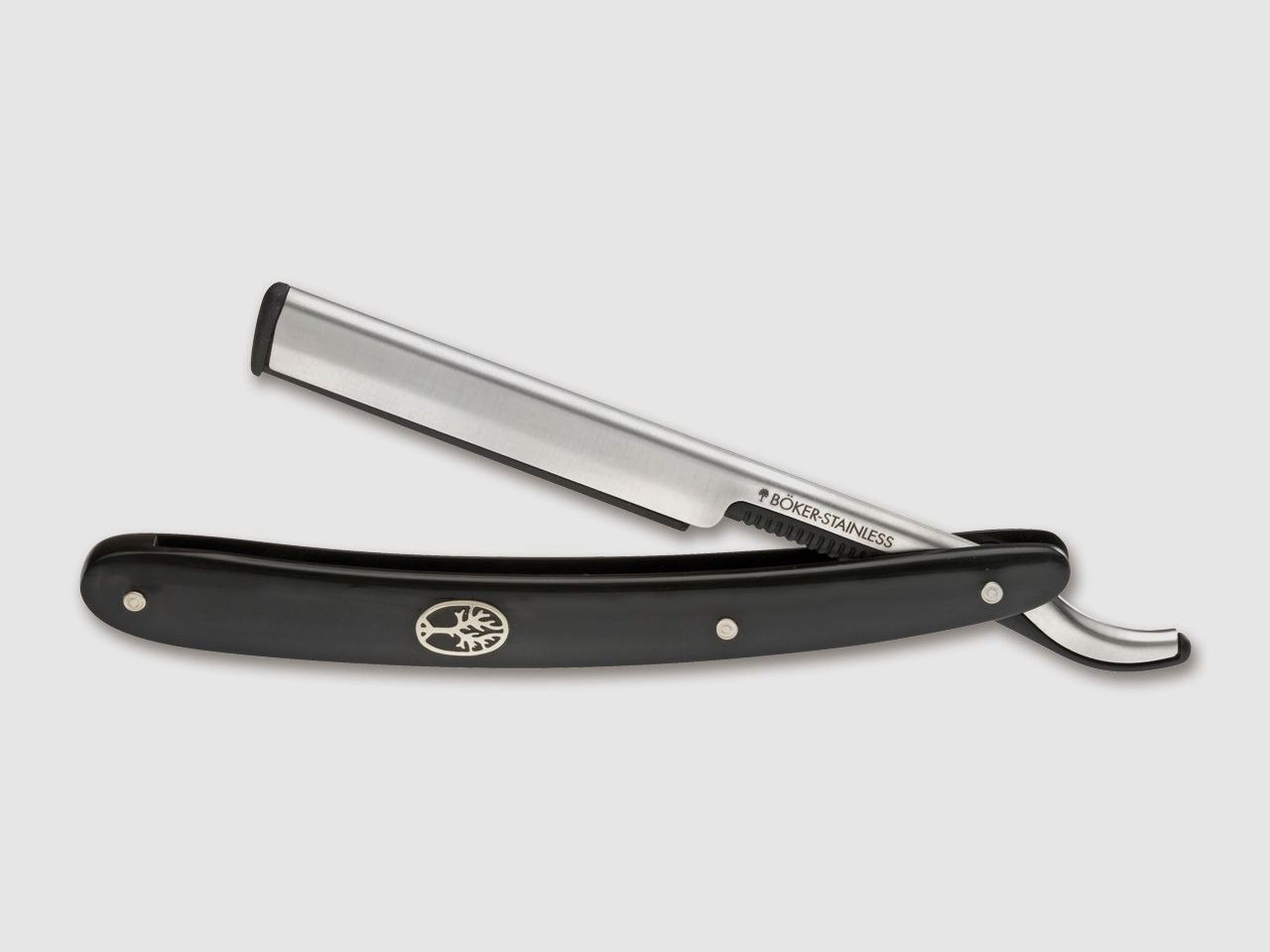 BKER Manufaktur Solingen Rasierklingen-Halter Black