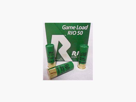RIO PATRONEN - Game Load 34 Dispersor - Doos van 25 - Kal. 12/70, lood 8