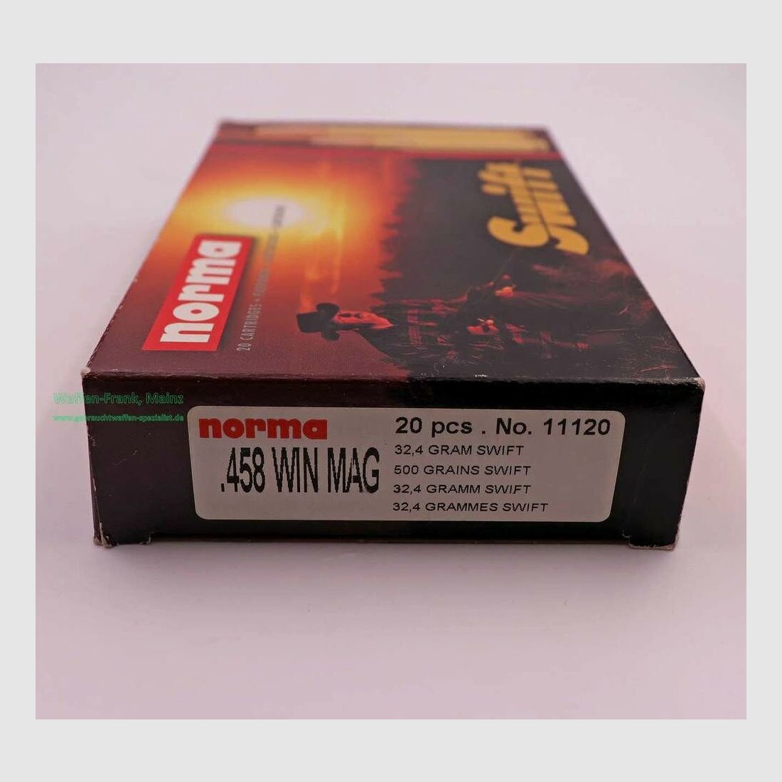 Norma geweerpatronen .458 Win. Mag.