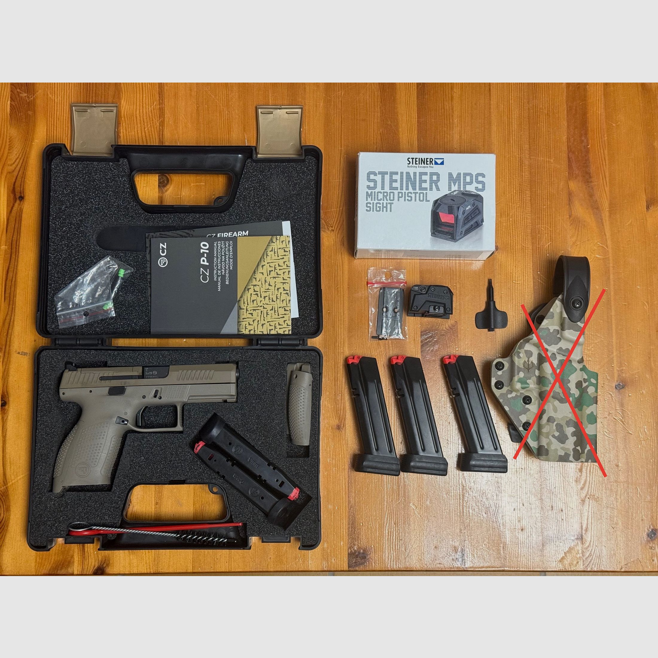 CZ P10c FDE + accessori, immagine 1 di 7