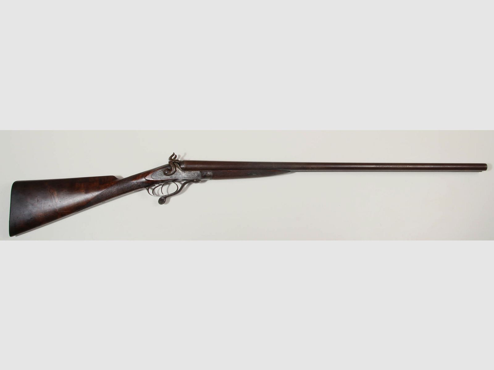 Double-barreled shotgun ca. 1880    Article 12909