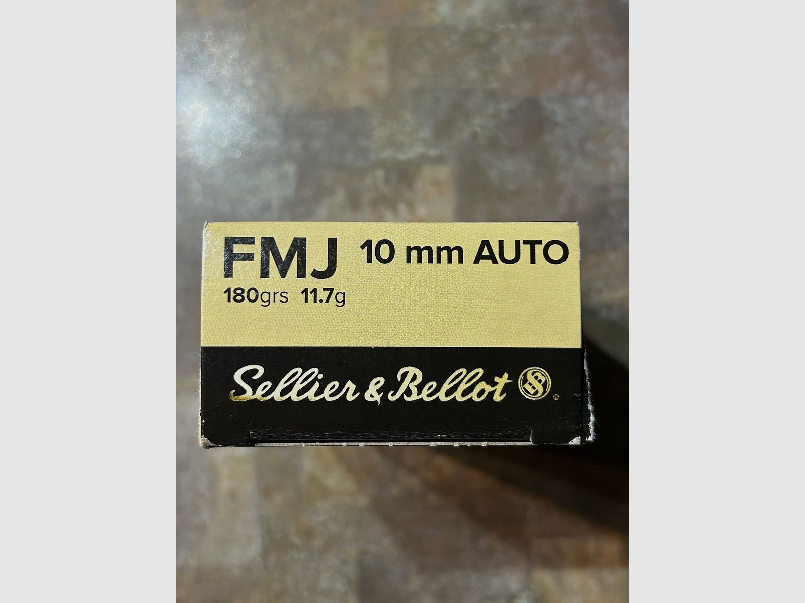 Sellier & Bellot 10mm Auto Munitie 180grs 11.7g 50 rds *NEU*