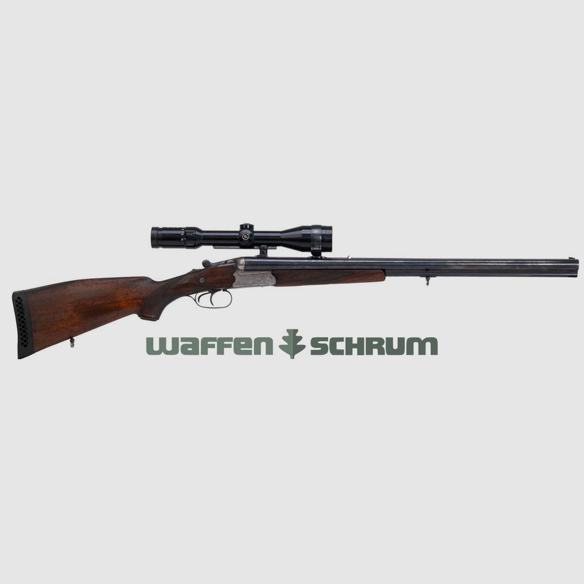 Simson Fortuna Suhl , ZF Hertel&Reuss 2,5-10x46 Abs.1, Suhler Einhakmontage 12-70-12/70-5,6x50R