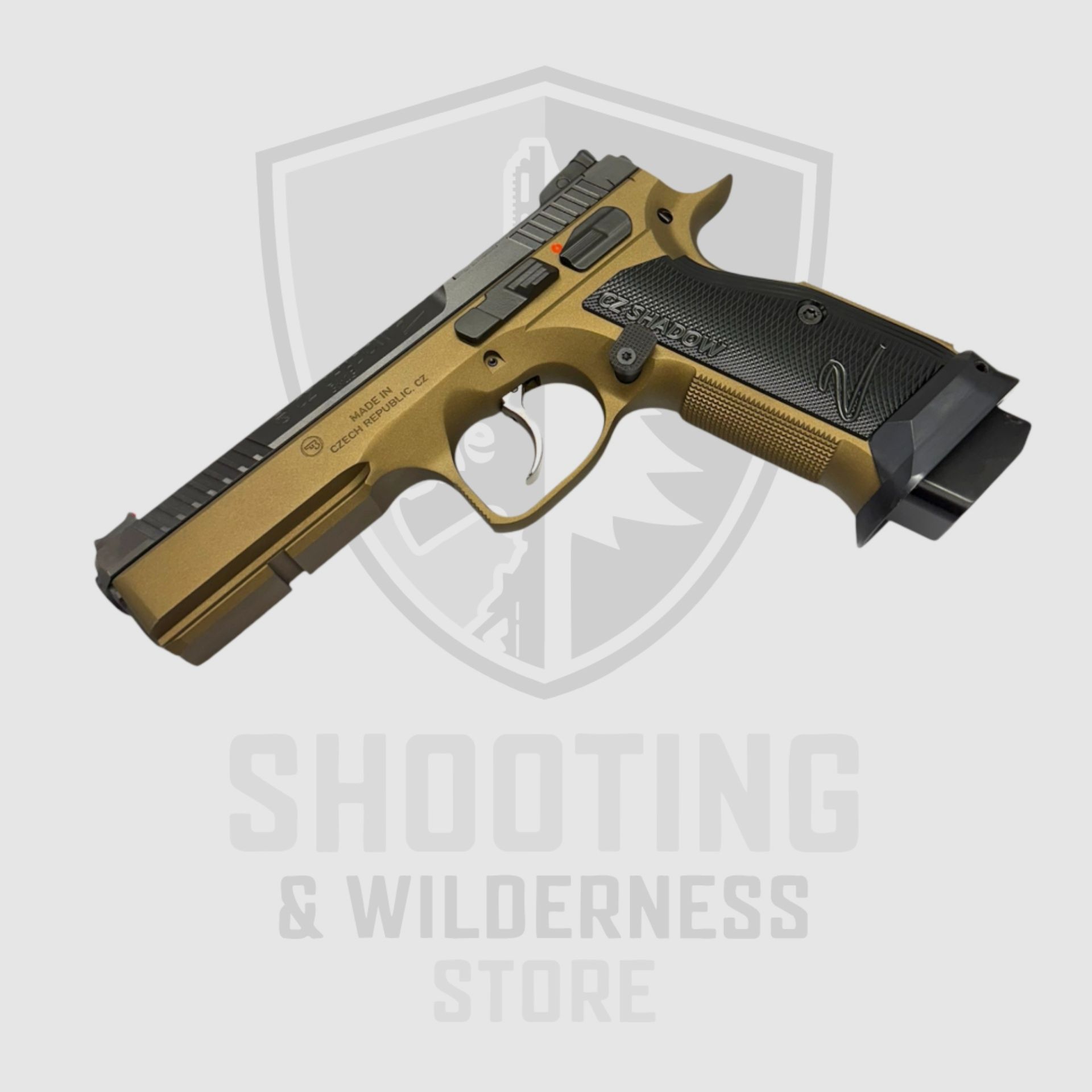 pistolet CZ Shadow 2 OR Bronze, image 3 sur 4