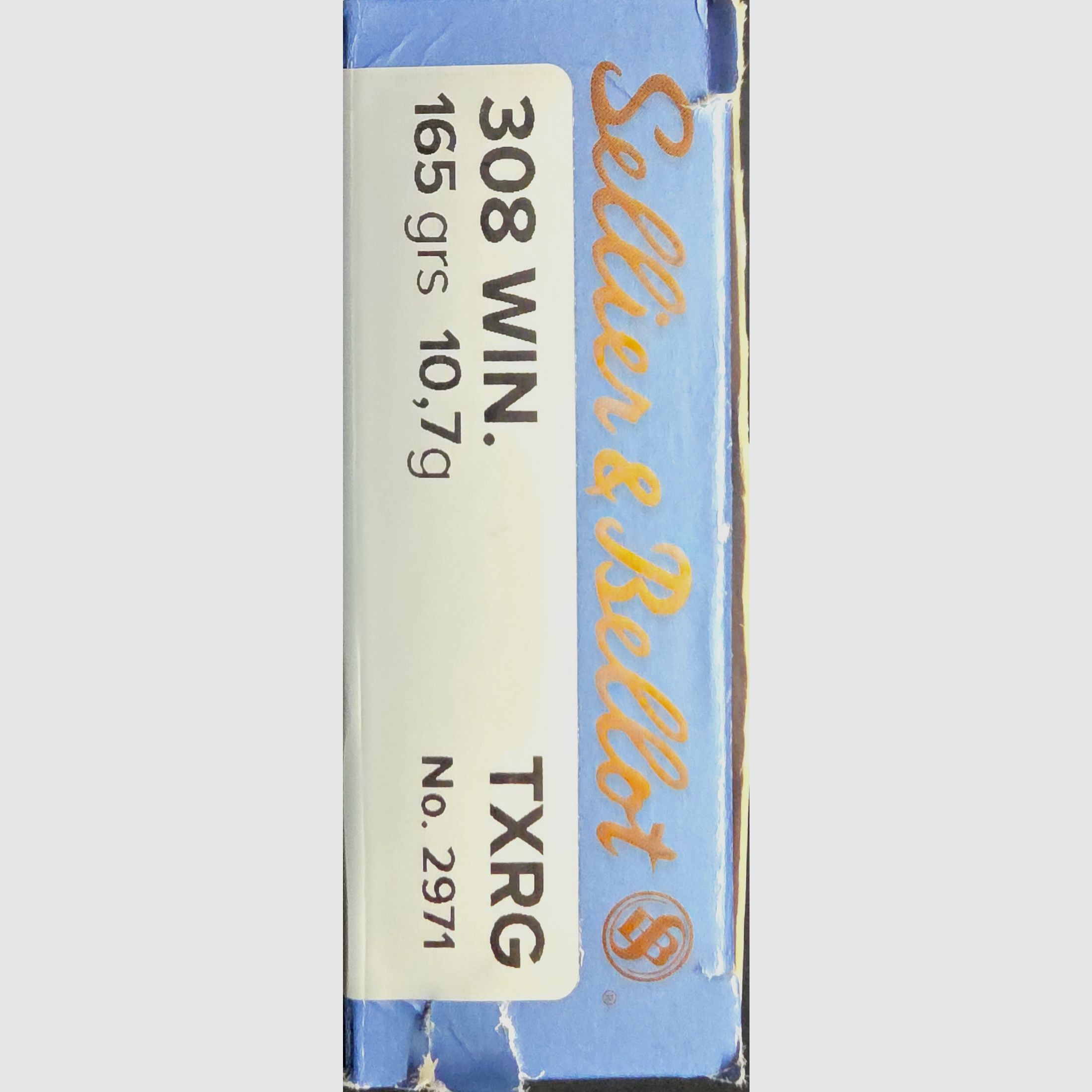 S&B TXRG .308 Munition