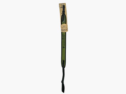 AKAH rifle sling green neoprene with webbing Shooters Corner