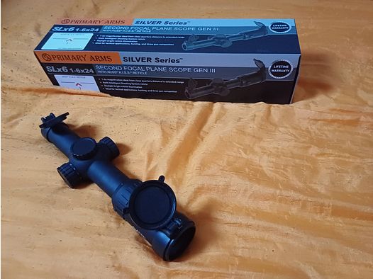 Selling Primary Arms Slx6 1-6x24 scope with ACSS K.I.S.S.