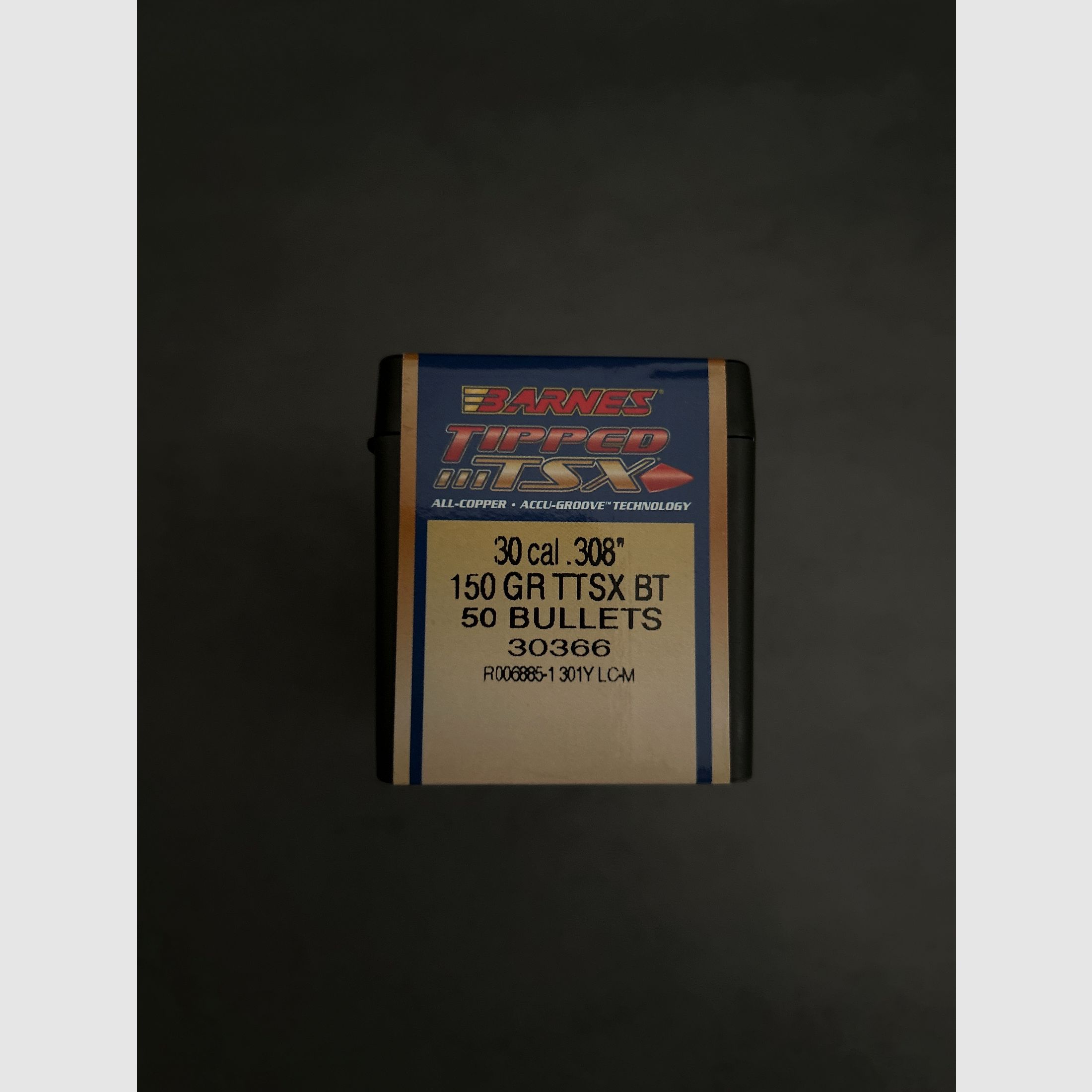 Barnes TSX sans plomb 150 gr .308 Win.