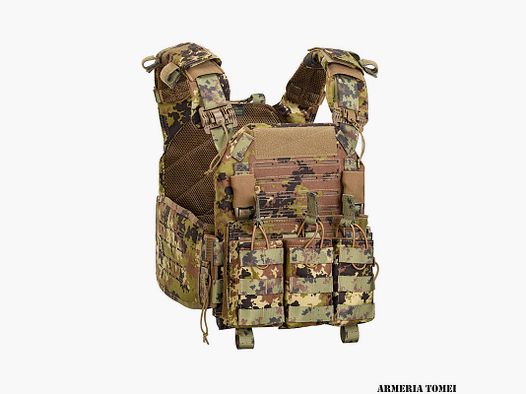 DEFCON 5 – STORM PLATE CARRIER WITH QUICK RELEASE SYSTEM + TRIPLE MAG. POUCH