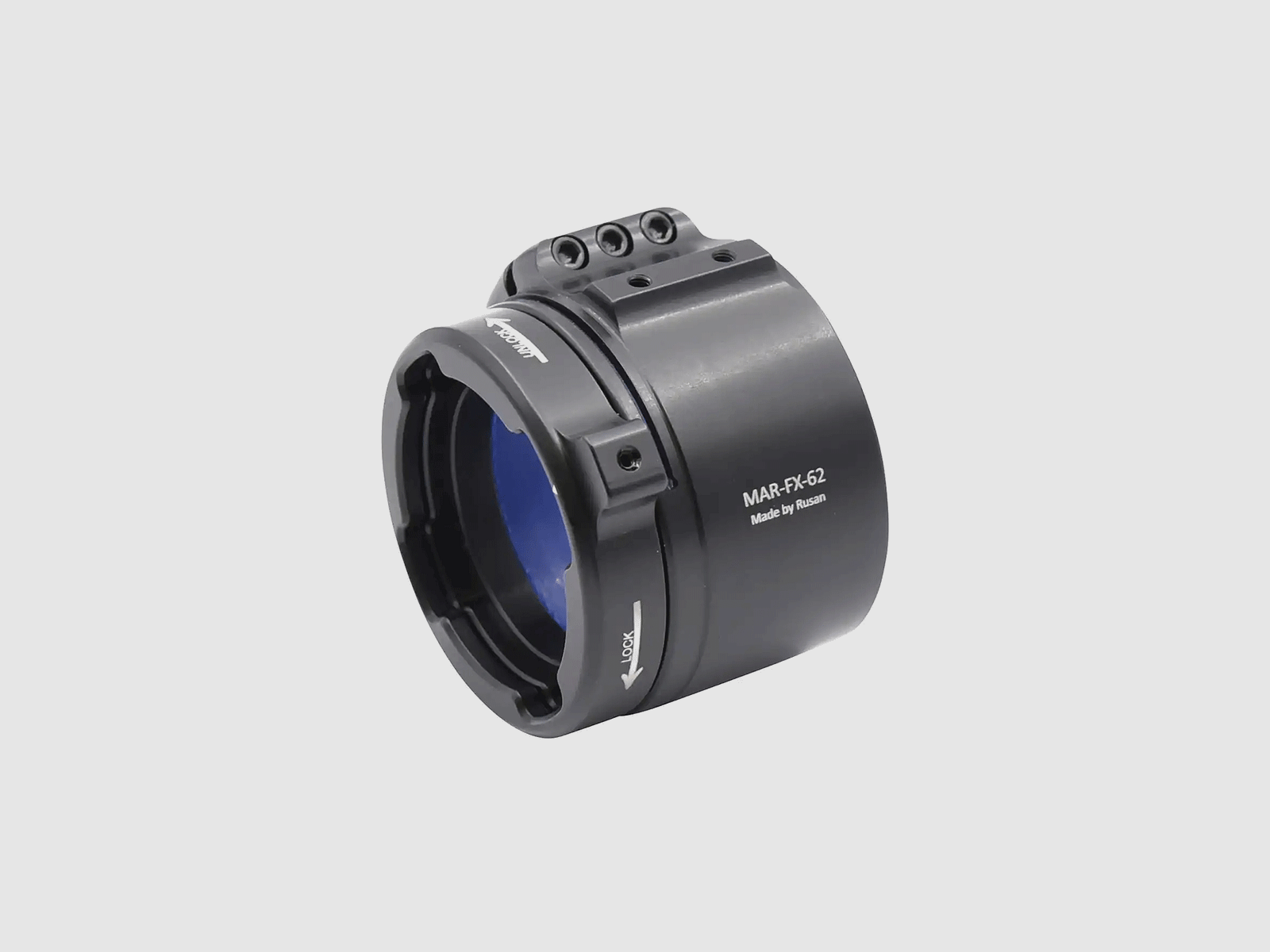 RUSAN – MODULAIRE ADAPTER | RUSAN MODULAR ADAPTER – VASTE KLEM (3 SCHROEVEN) 60mm, afbeelding 1 van 2