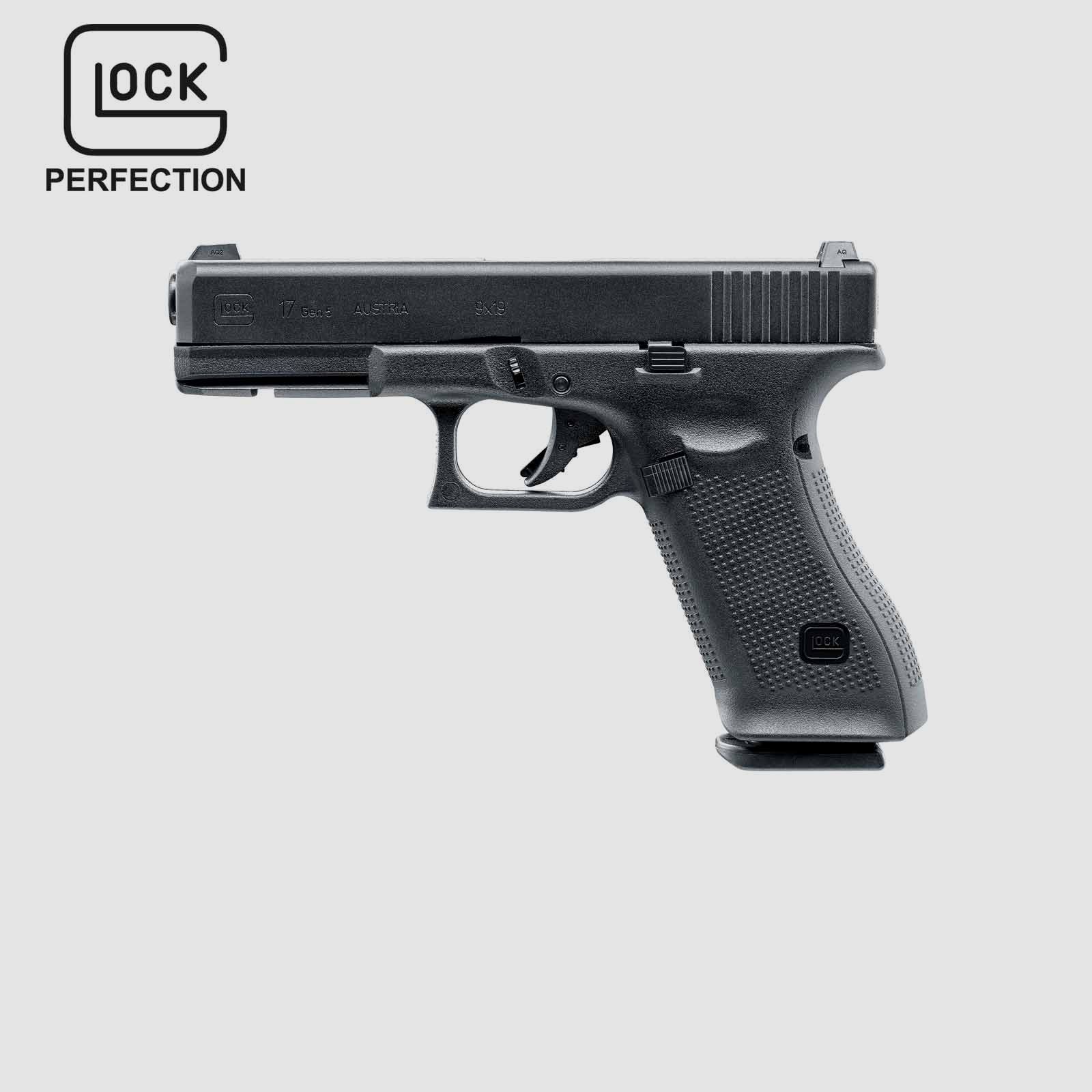 Glock 17 GEN5 Softair-Pistole Kaliber 6 mm BB Gas Blowback (P18)