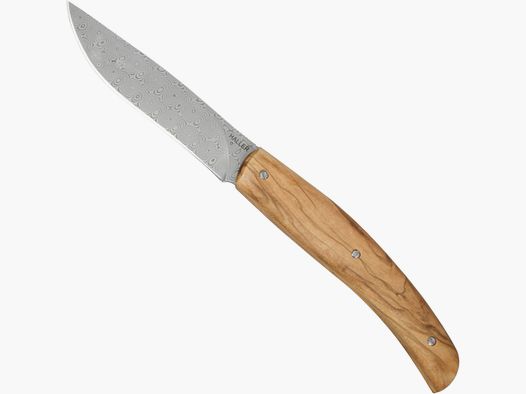 Damast-Taschenmesser Olivenholz legal führen §42a WaffG