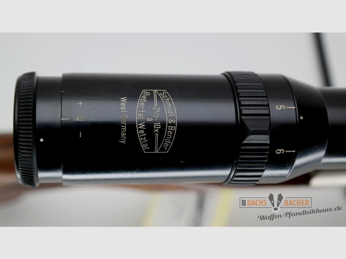 BBF Bockbüchsflinte Krieghoff Ultra Kal. 12/70 + .30 R Blaser mit S&B 2,5-10x56