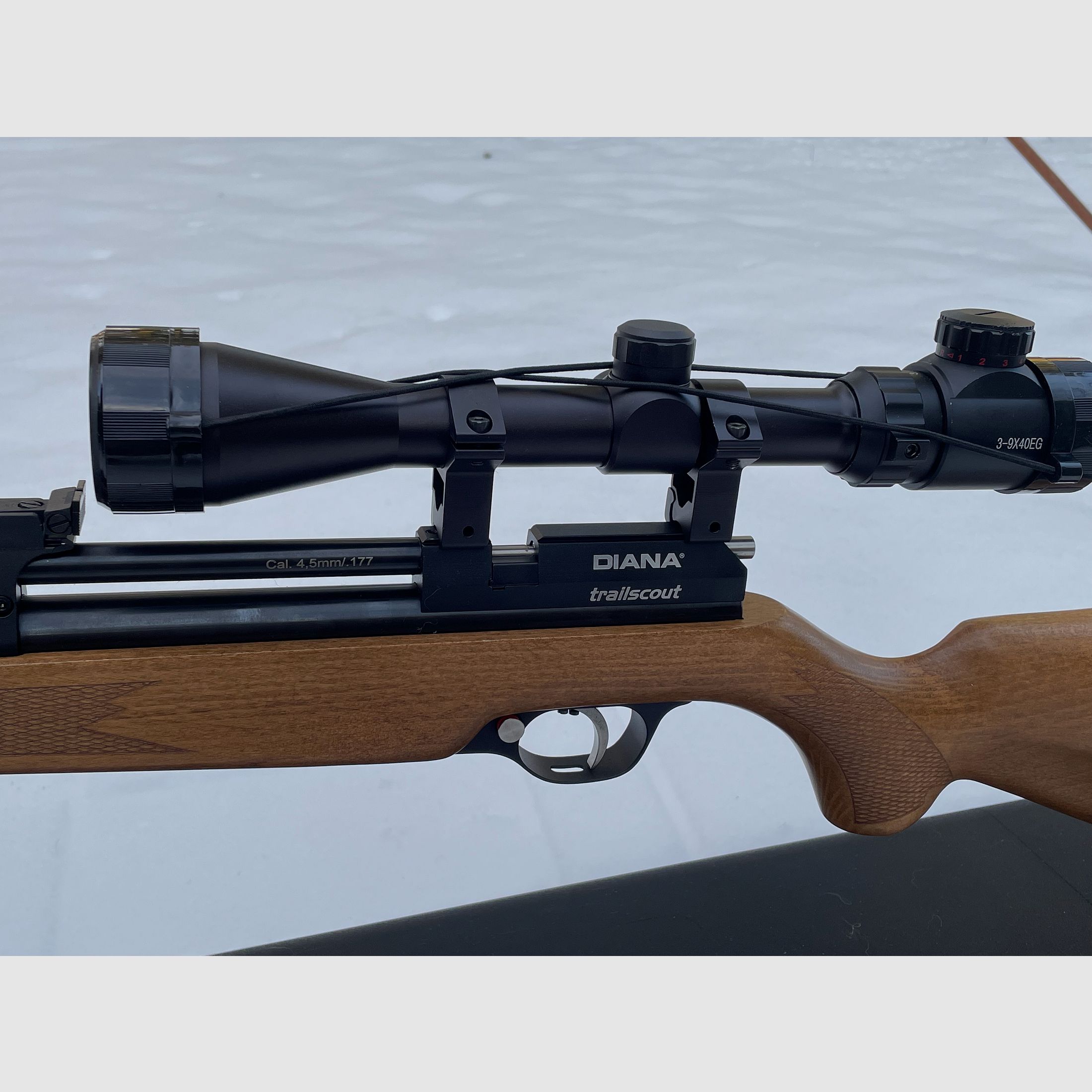 Diana Trailscout Wood Co2 4.5 diabolo p18