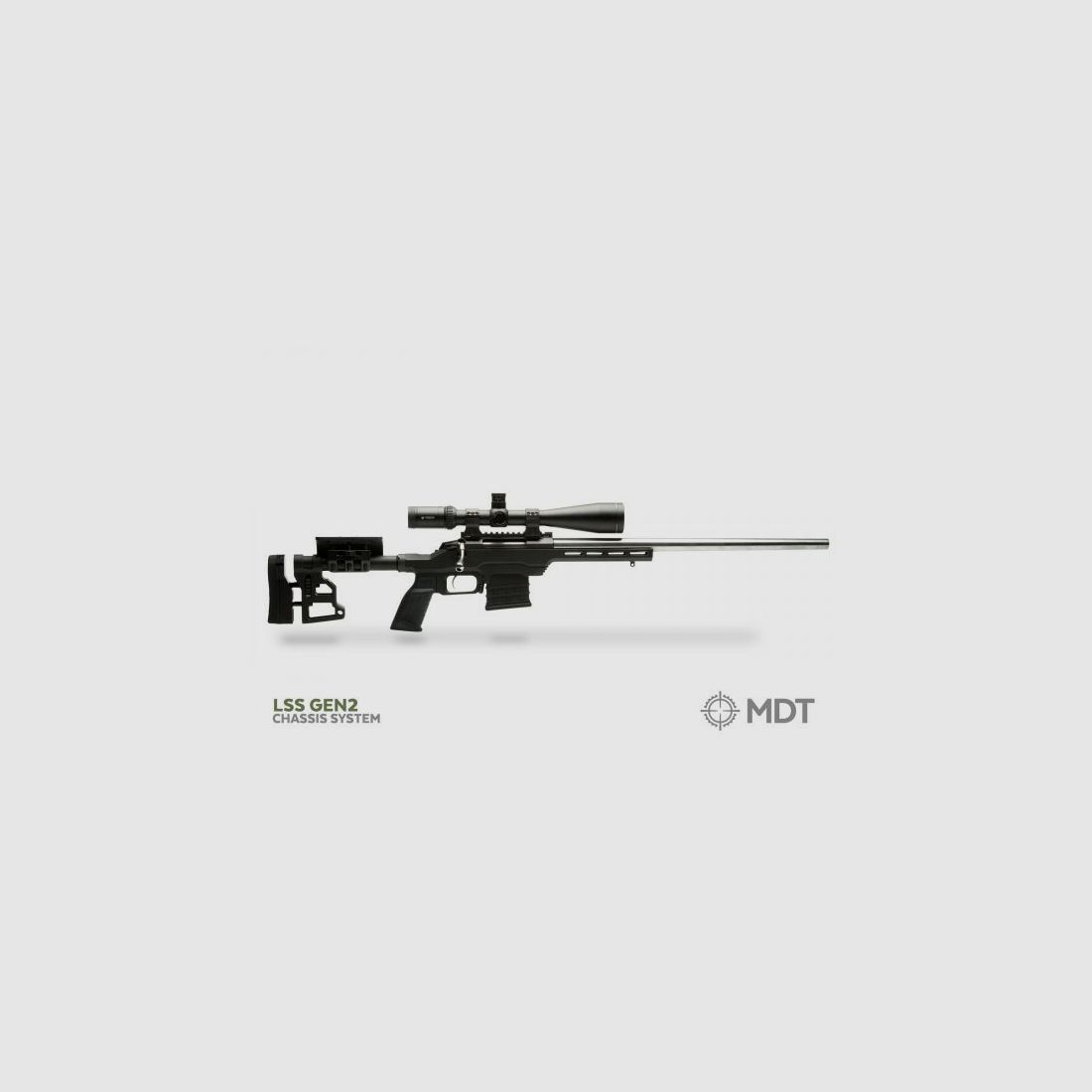 MDT LSS Gen2 Remington 700LA RH czarny, zdjęcie 1 z 2