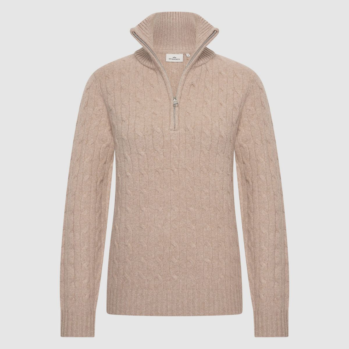 HV-SOCIETY Pullover HVSMea Light Taupe