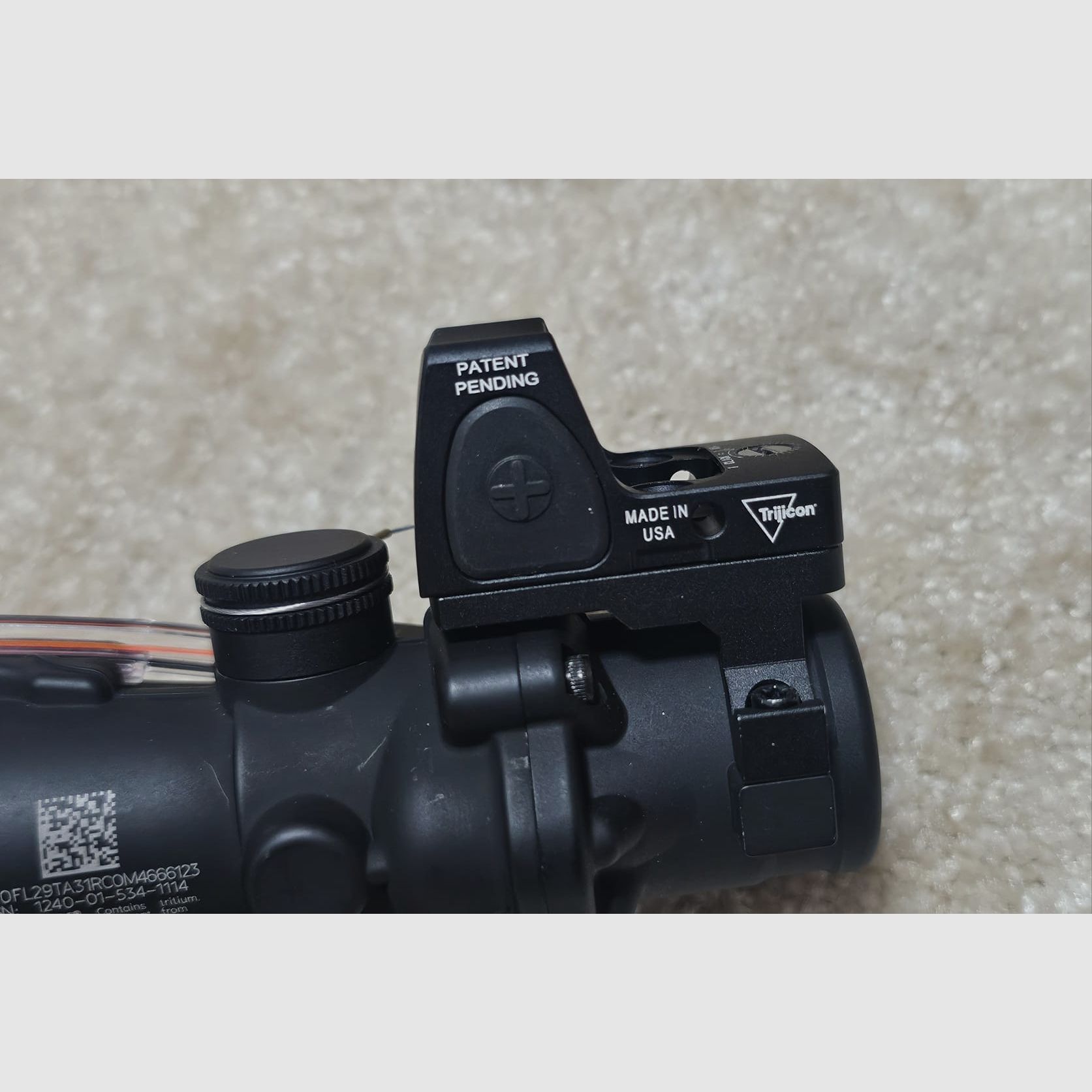 Trijicon ACOG TA31 RMR .223 BDC, Militairglas van de VS, NIEUW