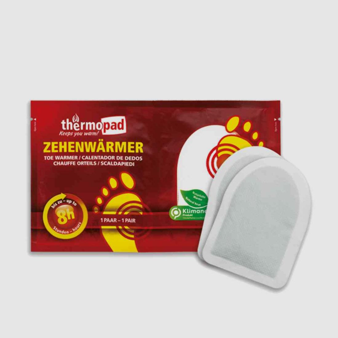 THERMOPAD CHAUFFES-PIEDS COMPRESSES CHAUDES JETABLES