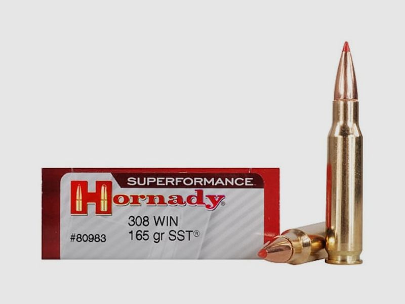 Hornady Superformance .308 Win. 165GR SST 20 cartuchos