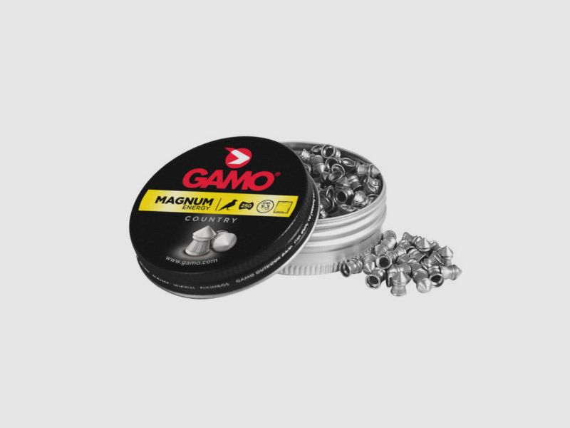 Spitzkopf Diabolos Gamo Magnum Country Kaliber 5,5 mm 1,0 g gerifflet 250 StĂĽck