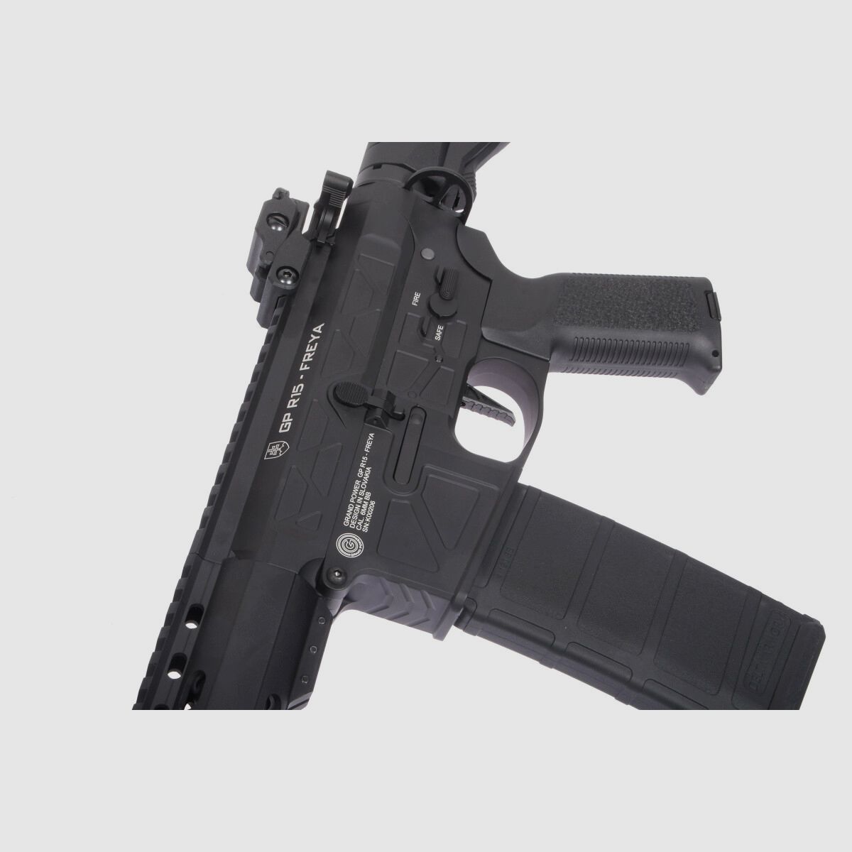 GP R15 FREYA SilentOps FREYA ALPHA Negro S-AEG Libre a partir de 18 años | Delta Armory