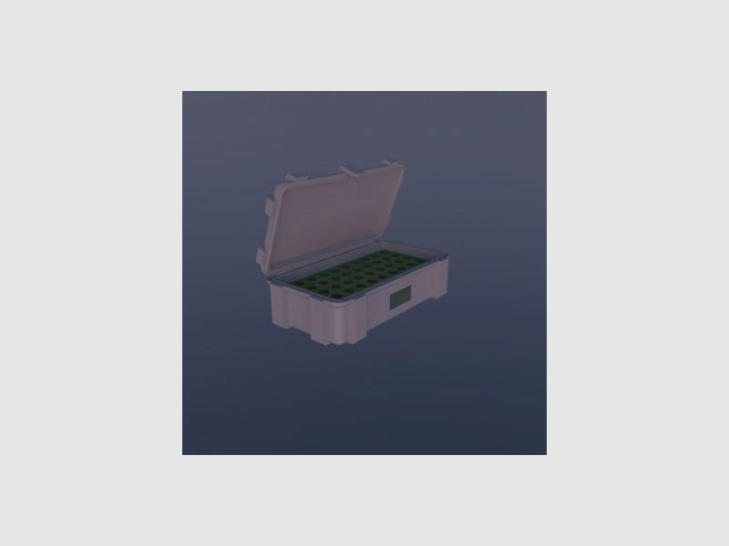 Filamelt Munitionsbox / .30 Carbine / ‘Klappdeckel’ / Patronenbox, Ammo Box