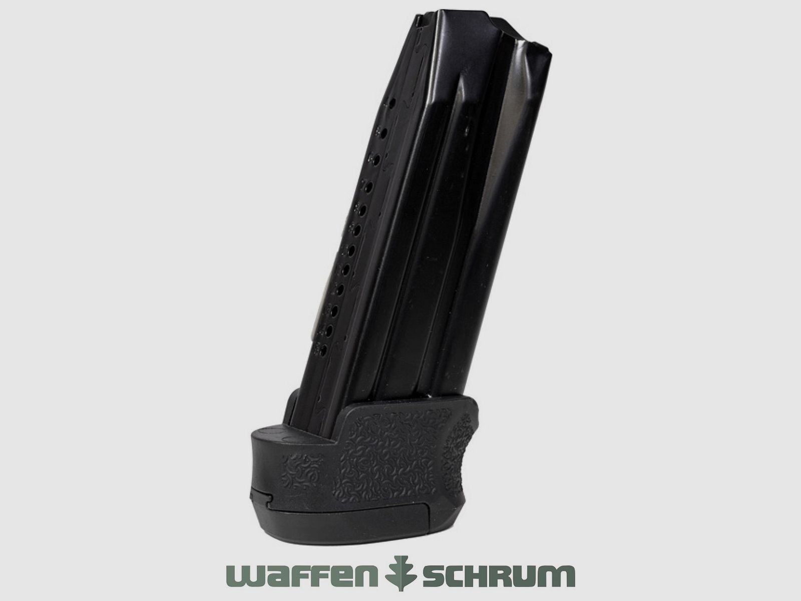 Heckler & Koch Magazin P30SK / SFP9SK 9mm Luger 15 Schuss / schwarz / verlängerter Magazinboden