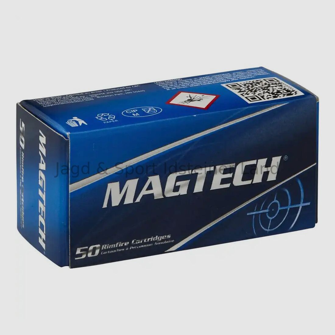 Magtech HV (High Velocity), HP (Hollow Point), 50 cartridges per pack