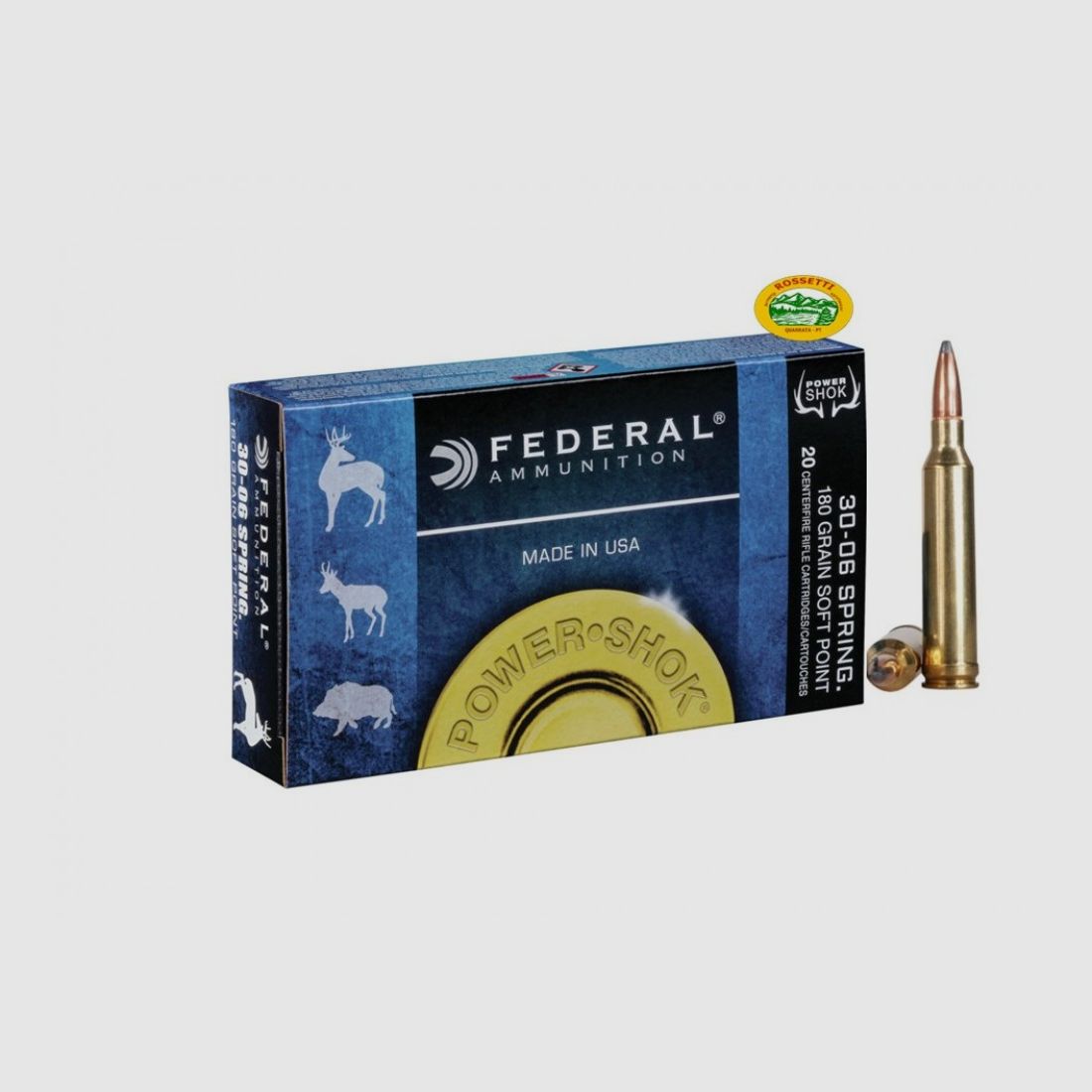 FEDERAL Munition Kal. 30-06 spr 180gr Soft Point 3006B