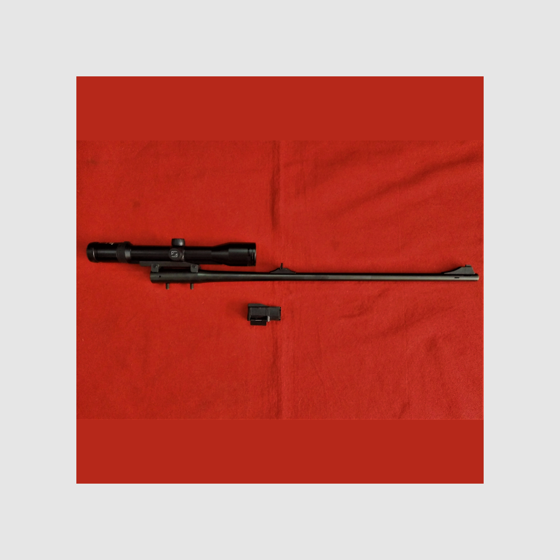 Lauf Blaser R93 im Kaliber 375 HH mit Zielfernrohr Zeiss Diavari VM 1,5-6×42