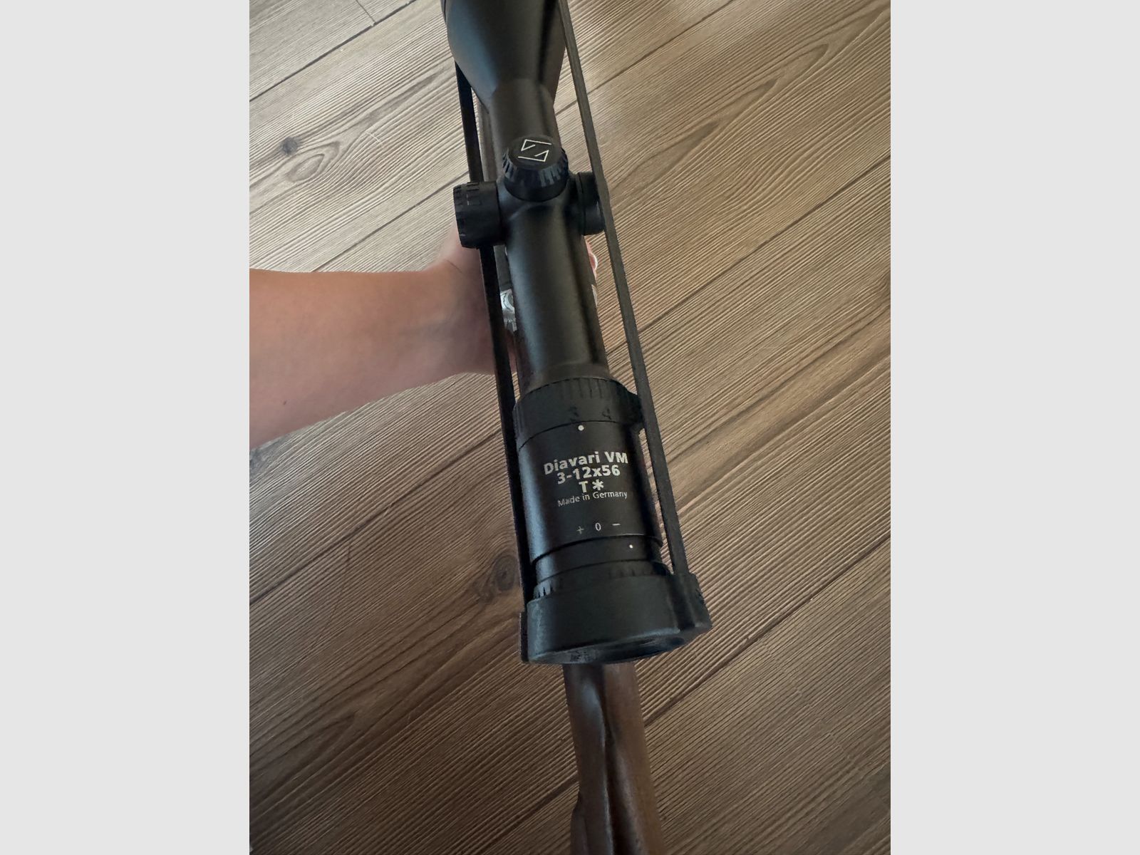 Krieghoff Trumpf drilling, kaliber 7 × 65 R en 16/70, met Krieghoff inzetloop in kaliber .22 Win, afbeelding 2 van 3