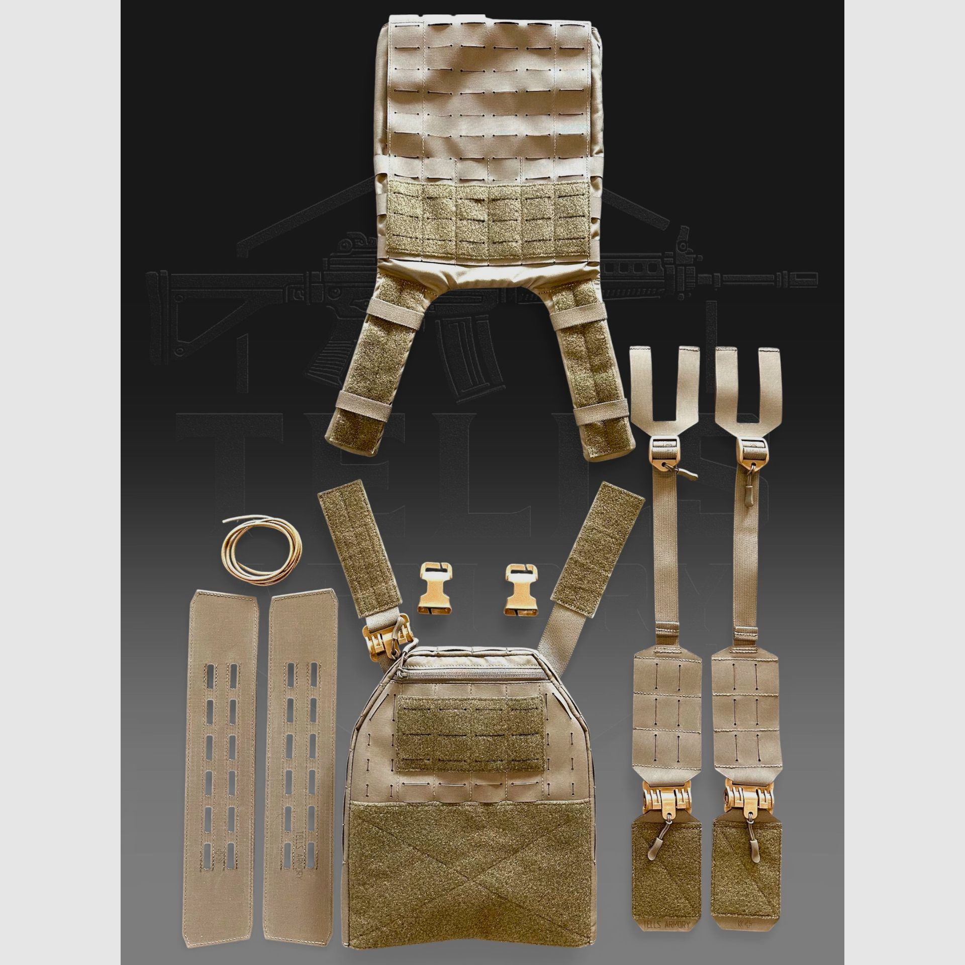 TELLS ARMORY Adaptive Harness Carrier (AHC), Bild 8 von 22