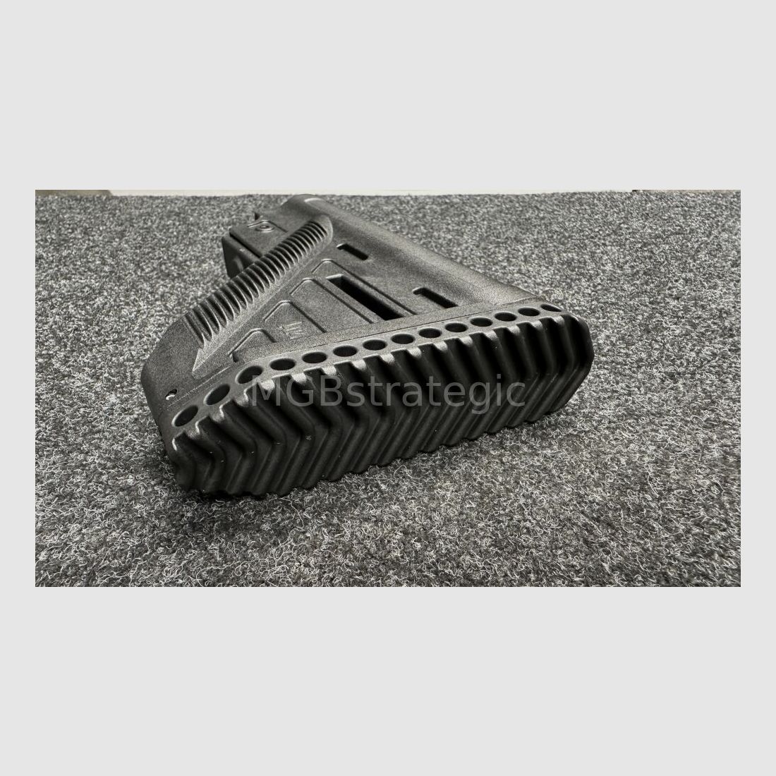 Calcio originale Heckler & Koch per 416 MR223 G95 G95K G95A1 G95KA1 compatibile con tubi di buffer Mil-Spec e Commercial - quindi compatibile anche con armi di tipo AR15 AR-15 / spallacci SLIMLINE neri