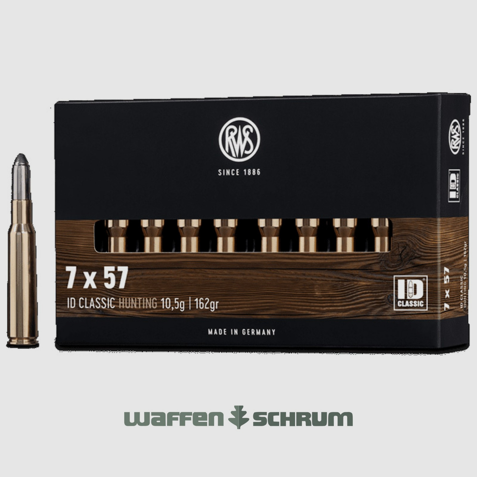 RWS ID Classic 10,5g - 162gr 7x57