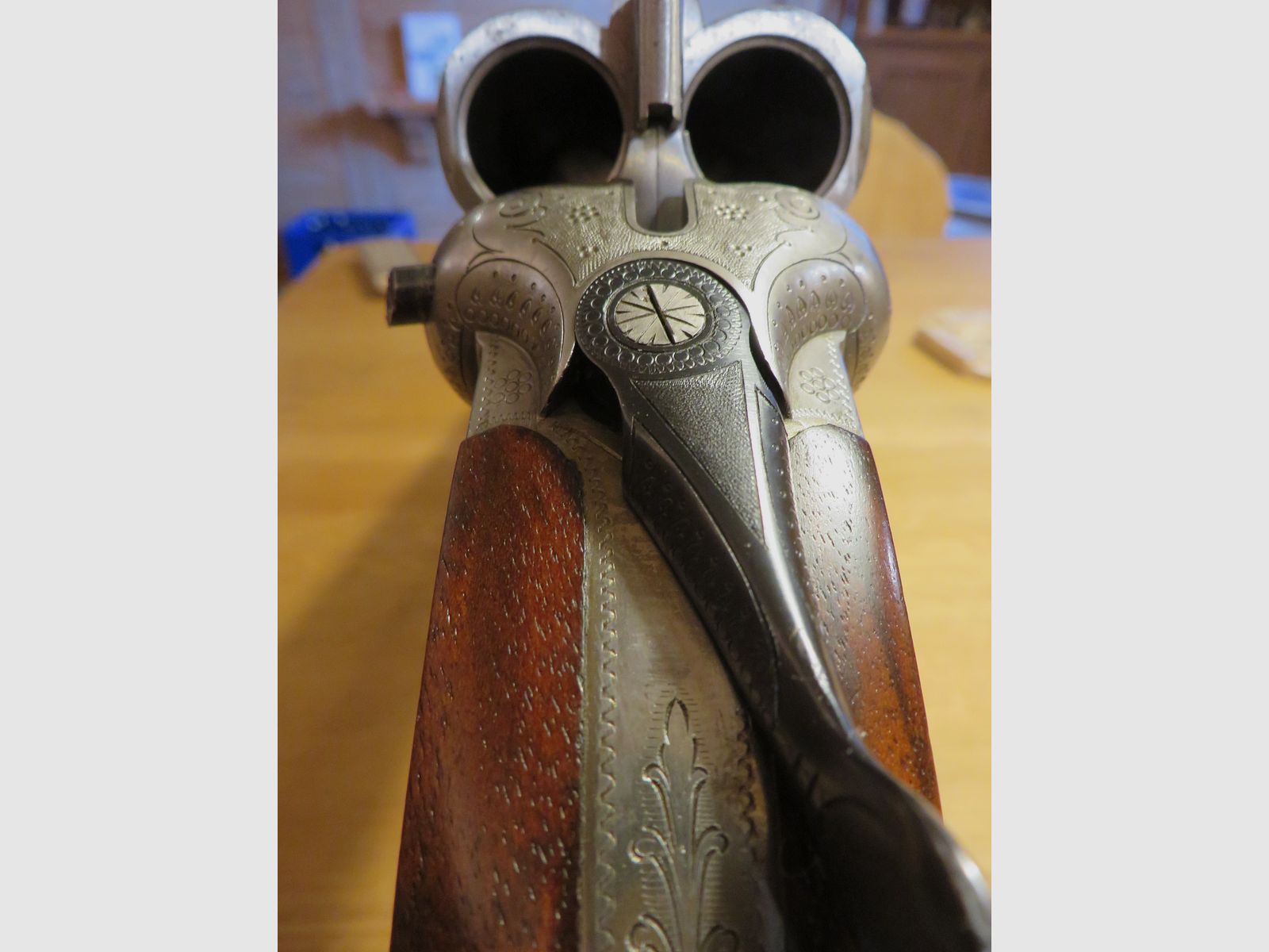 Escopeta doble Merkel 12/70