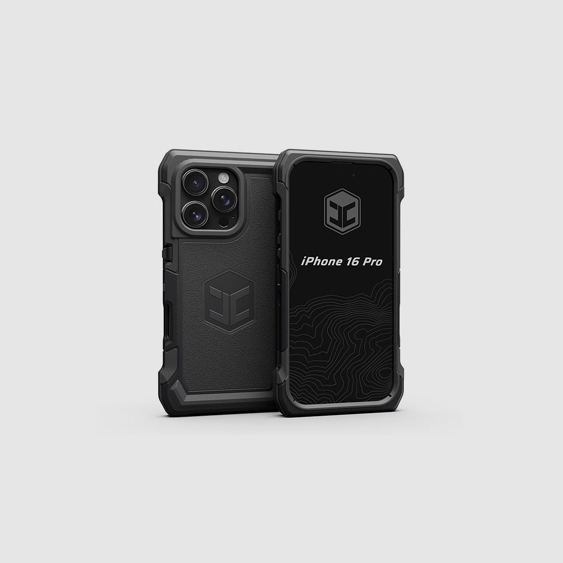 Juggernaut ENDVR Handy-Schutzhülle IPhone 16 pro / SCHWARZE Hülle