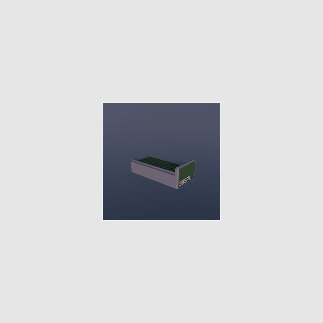 Filamelt Munitionsbox / .38 Special / ‘Schiebedeckel’ / Patronenbox, Ammo Box
