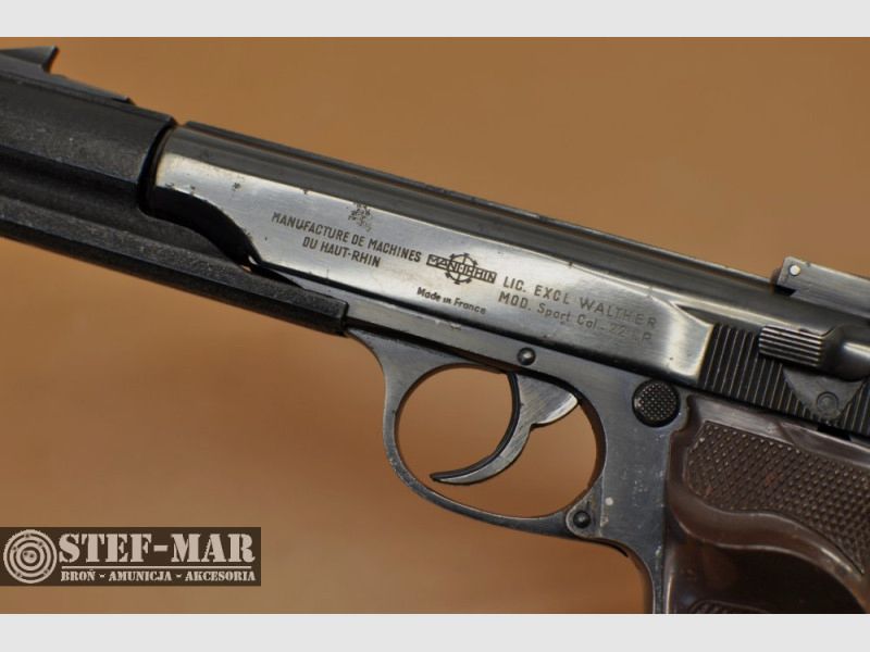 Pistolet Manurhin (lic. Walther) Model Sport, kal. .22 Long Rifle [Z1786], zdjęcie 6 z 15