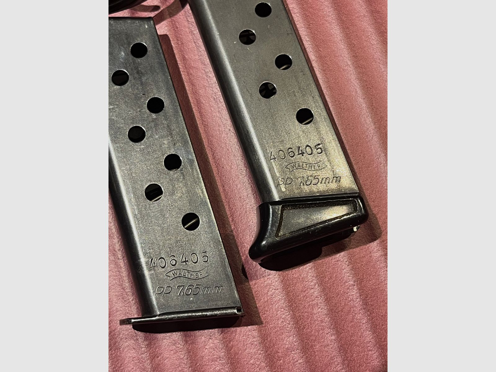 Walther PP 'Polizeipistole' 7,65mm - Set mit Munition